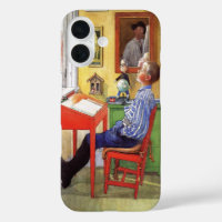 Esbjorn macht seine Hausaufgaben von Carl Larsson