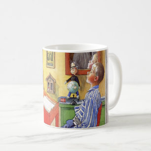 Esbjorn macht seine Hausaufgaben von Carl Larsson Kaffeetasse