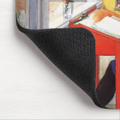 Esbjorn macht seine Hausaufgaben von Carl Larsson Mousepad (Ecke)