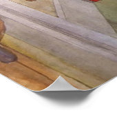 Esbjorn macht seine Hausaufgaben von Carl Larsson Poster (Ecke)