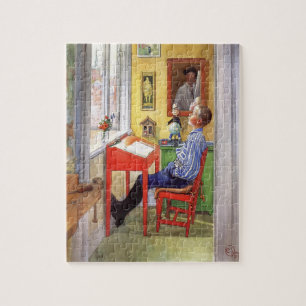 Esbjorn macht seine Hausaufgaben von Carl Larsson Puzzle