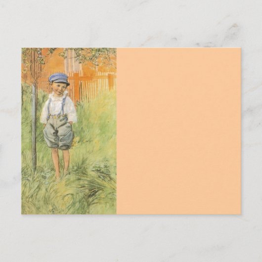 Esbjorn und Apfelbaum Postkarte (Vorderseite)