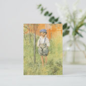 Esbjorn und Apfelbaum Postkarte (Stehend Vorderseite)