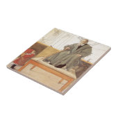 Esborjn und ihr Großvater (Mädchen und Opa) Fliese (Seite)