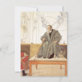 Esborjn und ihr Großvater (Mädchen und Opa) Karte