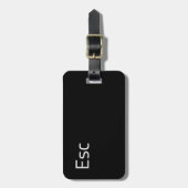 Esc (Escape)-Computerschlüssel Gepäckanhänger (Vorderseite vertikal)
