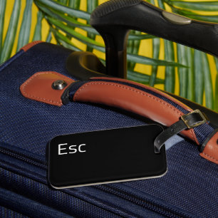 Esc (Escape)-Computerschlüssel Gepäckanhänger
