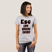 Esc Kap Verdean escudo white T-Shirt (Vorne ganz)