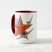 Escadron de Chasse 2/30 Normandie-Niemen Tasse (Vorderseite Links)