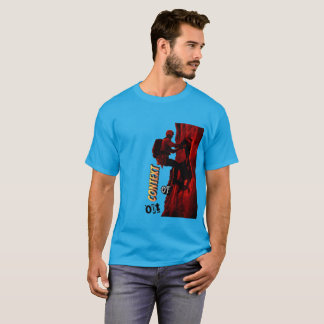 Escalador rojo fuera de contexto T-Shirt