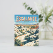 Escalante USA Postkarte (Stehend Vorderseite)