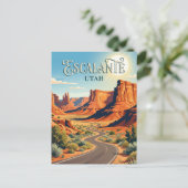 Escalante USA Postkarte (Stehend Vorderseite)