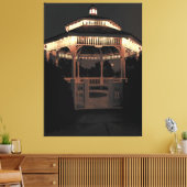 Escanaba in der Moonlight-Leinwand Print Leinwanddruck (Insitu (Wohnzimmer))