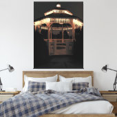 Escanaba in der Moonlight-Leinwand Print Leinwanddruck (Insitu (Schlafzimmer))