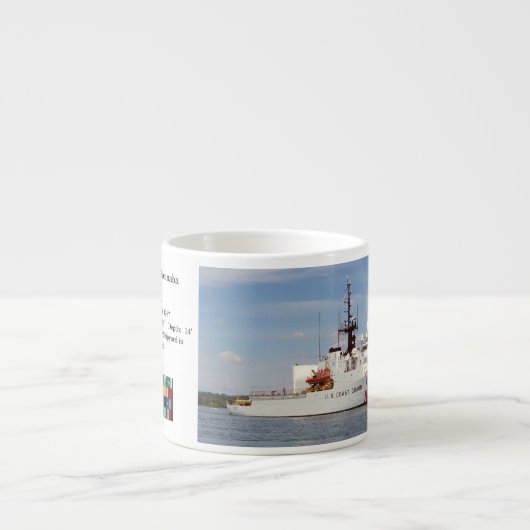Escanaba-Info-Tasse Espressotasse (Vorderseite)