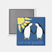 Escapade Logo Magnet (Vorderseite/Rückseite)