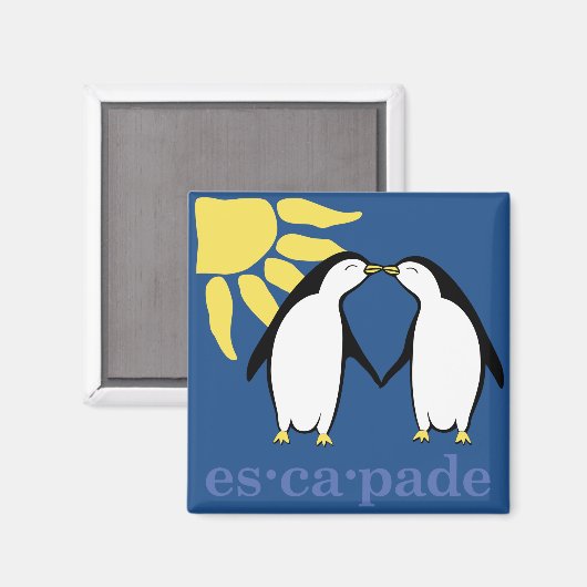 Escapade Logo Magnet (Vorderseite/Rückseite)