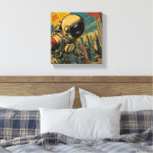 ESCAPE-3 LEINWANDDRUCK (Insitu (Schlafzimmer))