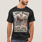 Escape Artist: Master of Cosy Blanket Forts and Sn T-Shirt (Vorderseite)
