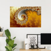 Escape - Fraktal Poster (Heimbüro)