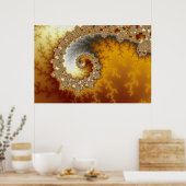 Escape - Fraktal Poster (Küche)