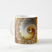 Escape - Fraktal-Tasse Kaffeetasse (Vorderseite Links)