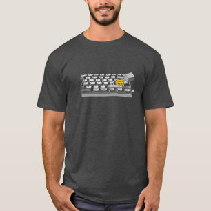 Escape Key Cartoon T - Shirt   Funny Programmer