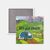 Escape Magnet (Vorderseite/Rückseite)