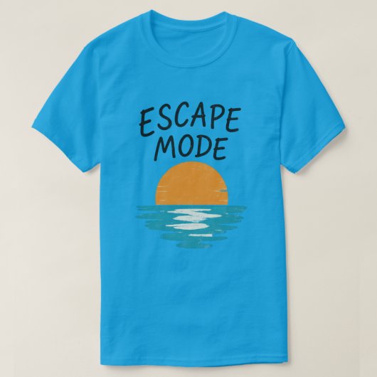 Escape-Modus T-Shirt (Design vorne)