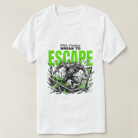 ESCAPE Mutant| Sci-Fi Horror Grafik T-Shirt (Design vorne)