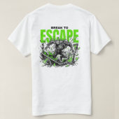 ESCAPE Mutant| Sci-Fi Horror Grafik T-Shirt (Design Rückseite)