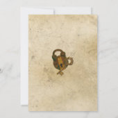 Escape Room Einladung zum Geburtstag (Rückseite)