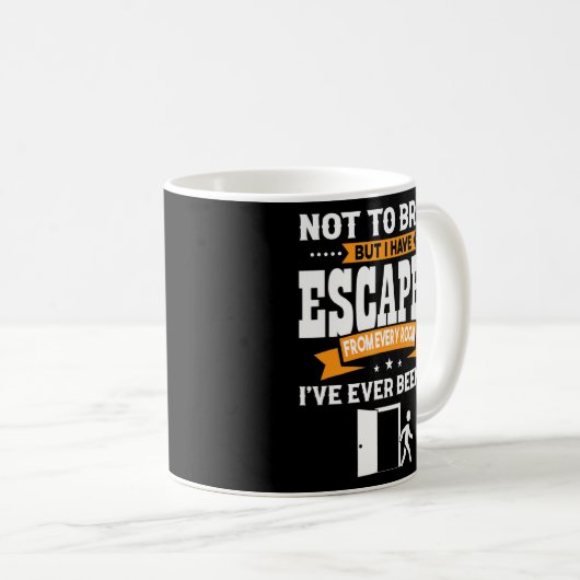 Escape Room Experte Kaffeetasse (VorderseiteRechts)
