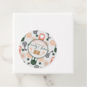 Escape Room Gender Reveal Baby Shower Geschenkanhänger (Beispiel)