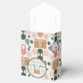 Escape Room Gender Reveal Baby Shower Geschenkschachtel (Geöffnet)