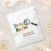 Escape Room Party Geschenktütchen (Ausgeschnitten)