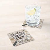 Escape Room Party Puzzle Clue Rechteckiger Pappuntersetzer (Vor Ort)