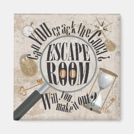 Escape Room Party Scavenger Hunt Magnet