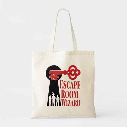 Escape Room Wizard Tragetasche (Vorne)