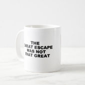 Escape-Tasse Kaffeetasse (Vorderseite Links)