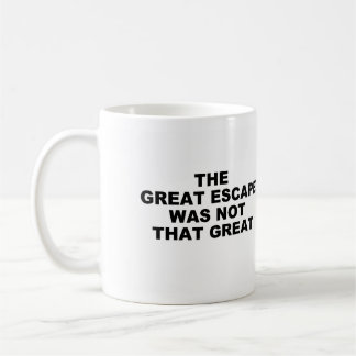 Escape-Tasse Kaffeetasse