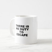 Escape-Tasse Kaffeetasse (Vorderseite Links)