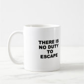 Escape-Tasse Kaffeetasse (Links)