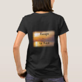 Escape to Read Shirt | Book Lover Reading Escape T (Rückseite)