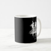 Escaped Since 1692 M Witch Halloween  Kaffeetasse (VorderseiteRechts)