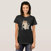 Escaping Cat T-Shirt (Vorne ganz)