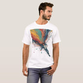 Escaping the Noise – Solitary Reflection Art T-Shirt (Vorne ganz)
