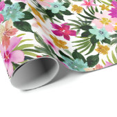 ESCAPISM Tropenflora Geschenkpapier (Rolleneckpunkt)