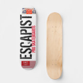 ESCAPIST Skateboard, 7¾ Zoll Deck Skateboard (Vorderseite)