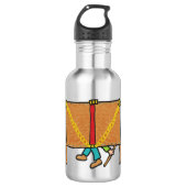 Escapologie Edelstahlflasche (Vorderseite)